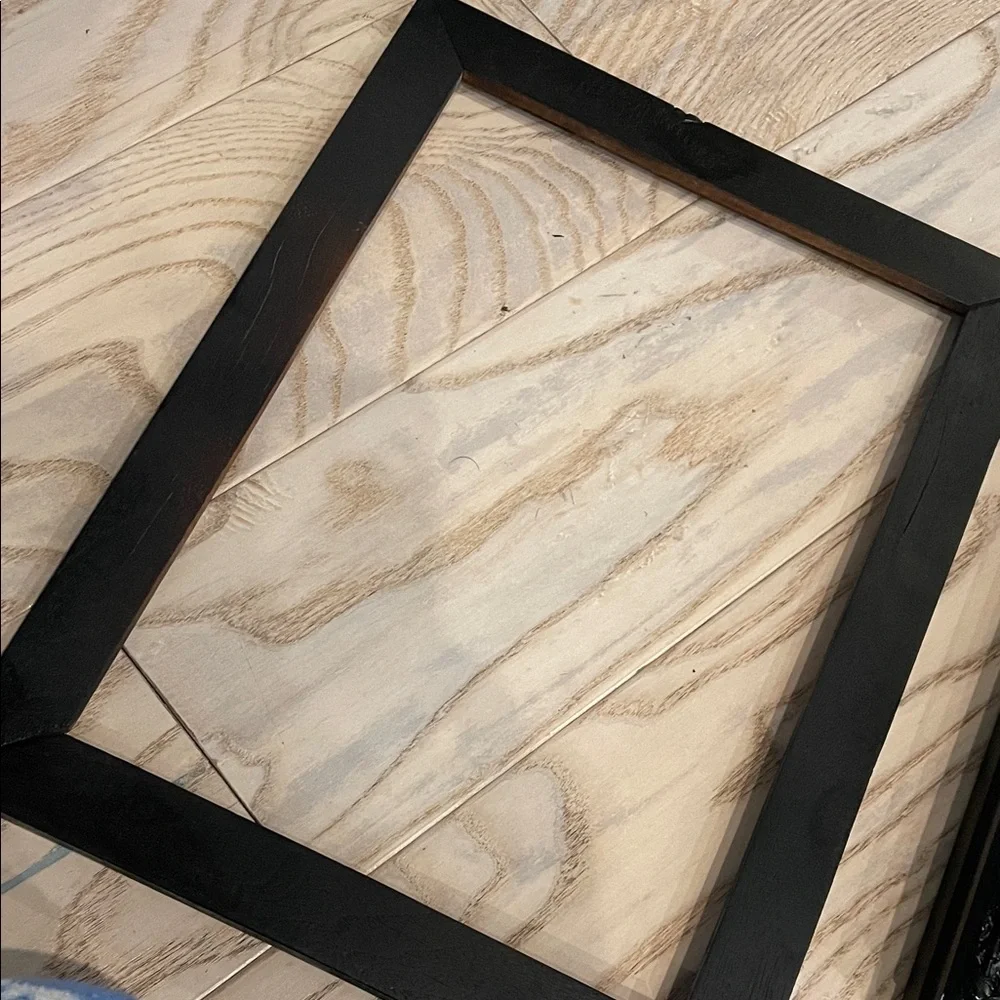 Black Picture Frame Set wood frames